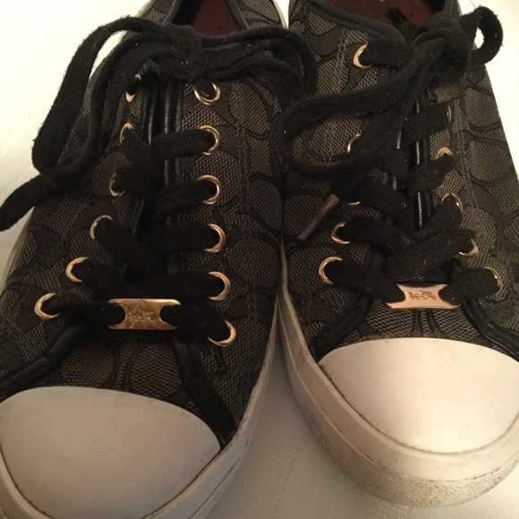 Coach size 7 1/2 Empire canvas rubber - Picture 4 of 7